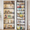COVAODQ Over Door Spice Rack, 10-Tier, Pantry Organizer Metal Hanging Storage