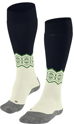 FALKE SK2 Intermediate Kniestrümpfe Skiing off-white (2040), 39-41