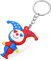 MAGICLULU Clown Puppe Schlüssel Anhänger-schlüsselanhänger Telefon-schlüsselanhänger Kreative Schlüsselringe Für Schlüsselanhänger Kawaii Brieftaschenhalter Legierung Liebhaber Schüttgut
