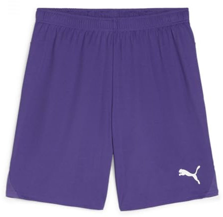 PUMA teamGOAL Shorts - Pantaloncini in Maglia Adulti Unisex, Team Violet-PUMA White, 705752