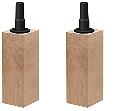 DONGKER Lindenholzausströmer, 2 Stück 42mm/62mm Holzausströmer, Lindenholz Luft-Ausströmer für Meerwasser Aquarien