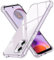 ivoler Funda para Motorola Moto G14, Carcasa Protectora Antigolpes Transparente con Cojín Esquina Parachoques, Suave TPU Silicona Caso Delgada Anti-Choques Case