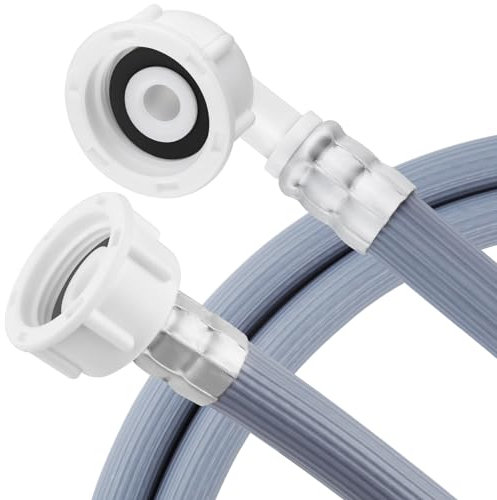 twoonto Washing Machine Cold Water Inlet Pipe, 1.5M Universal Inlet Pipe Feed Hose for Washing Machines Dishwashers