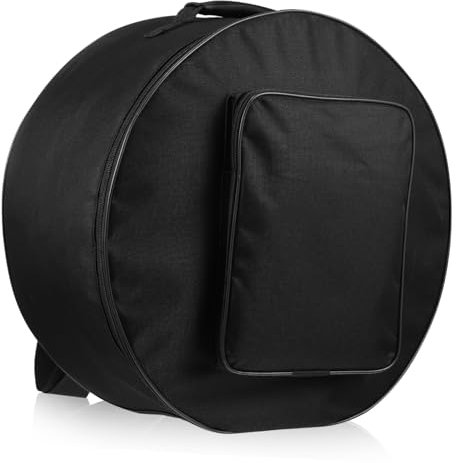 Toyvian Runde Snare Drum Tasche 13-14 Zoll Aus Robustem Nylon Mit Schultergurt Und Tragegriff Trommelrucksack Für Schlaginstrumente Und Instrumententransport