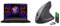 MSI Thin GF63 Gaming Notebook | 39,6 cm (15,6 Zoll) Full-HD 144 Hz & Trust Verto Kabellose Vertikale Maus, Wireless Ergonomische Maus