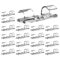 Selbstklebende Drahtklemmen, selbstklebende Kabelklemmen - Kabelhalter 20 Stück | Durchsichtige Kabelhalter für die Wand, starker Kabel-Organizer unter dem Schreibtisch, Wand-Kabel-Organizer