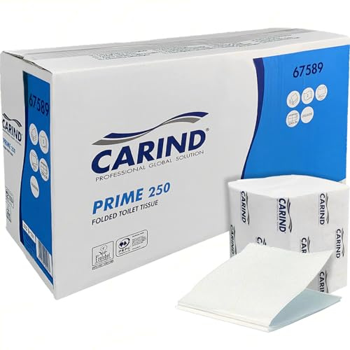 Sicignano | Papier toilette intercalé intercalé pour distributeur 9000 pièces jetables, 2 voiles en cellulose, pli en V, dimensions feuille 19 x 11 cm, blanc