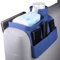 DLBTWDOYLS Silicone Sofa Cup Holder Tray, Non-slip Sofa Armrest Cup Holder with Side Pockets, Multi-functional Sofa Armrest Organiser, for Mobile Phones, Snacks, Various Cups ﻿ (blue)