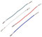 Angoily Plattenspieler-Kabel-Set 4-teilig Phono-Kabel und Safe für Plattenspieler Bunt und Praktisch