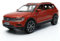 WHYMIRRJ 1:32 Für VW Tiguan L SUV Legierung Automodelle Maßstabmodellbausätze Zu Öffnende Türen Fahrzeugdekorative Souvenirs(Orange)