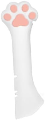 Nlinlin Silicone Pet Food Spoon, Cat Food Can Opener Paw, Wet or Dry Short Spoon for Cat Dog With Mini Spatula, Pet Feeding Supplies