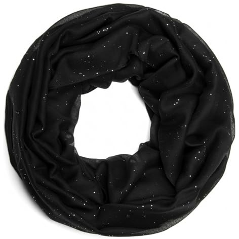 Van Der Rich ® - Loop Weicher Pailletten-Schlauchschal - Damen