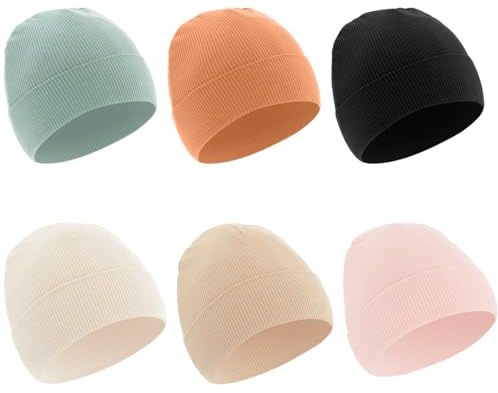 Qwrqwr Babymütze Neugeborene Baby Mütze Unisex Mütze Hut Erstlingsmütze Infant Beanie Bekleidung Ganzjährig zu tragen