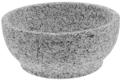 HOMSFOU 600 ml Speckstein Sauna Aromabecher: Hitzebeständiger Sauna Diffusor für Ätherische Öle - 16 cm Durchmesser Saunaöl Diffusorstein für Heimsauna & Spa