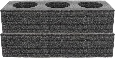 HOMOCONO Soporte para Vasos de Espuma 29,50 X 10,00 X 6,50 CM, Portavasos para Café y Bebidas Leche, Organizador para Camping y Coche, Fácil de Usar y Transportar Reutilizable