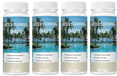 400g Reinigungstabletten für Pool für Pool,Spa,Wassertank,Whirlpool