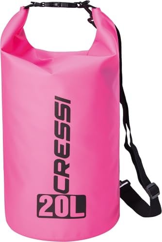 Cressi Dry Bag - Wasserdichte Taschen mit langem verstellbaren Schulterriemen - Für Tauchen, Bootfahren, Kajak, Angeln, Rafting, Schwimmen, Camping und Snowboarden