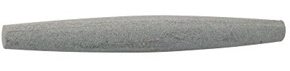 AB Tools 12” Cigar Shaped Aluminium Oxide Sharpening Stone for Blades Scissors Mower Blades