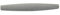 AB Tools 12” Cigar Shaped Aluminium Oxide Sharpening Stone for Blades Scissors Mower Blades