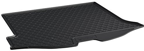 Gledring Rubbasol (Gummi) Kofferraumwanne kompatibel mit Volvo V60 2010-2018 exkl. Hybrid, Schwarz