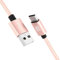 JAMEGA – 3m USB Typ C Kabel RoseGold | 3A Nylon geflochten USB C Ladekabel & Datenkabel Fast Charge Snyc schnellladekabel kompatibel mit Samsung Galaxy S10/S9/S8+, Huawei P30/P20, uvm.