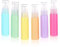 6 Pièces 30ml Bouteille de Pompe à Lotion en Plastique Vide Couleur Macaron Récipient de Stockage Cosmétique de Voyage pour Gel Douche Maquillage Émollient Lotion Shampooing (Couleur Aléatoire)