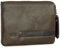 Lois - Porte-Monnaie Homme en Cuir véritable Petit de Marque Porte-clés en Cuir. Pièces clés Billets Cartes DNI. Protection Anti-Balayage RFID. 202602, Couleur Marron