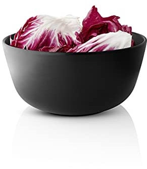 EVA SOLO | Nordic Kitchen Schüssel 2L Durchmesser 21 cm | Spülmaschinen- und mikrowellengeeignet | Schwarzes Steinzeug | Dänisches Design und Funktionalität | Werkzeuge Küchenhelfer und Zubehör