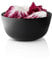 EVA SOLO | Nordic Kitchen Schüssel 2L Durchmesser 21 cm | Spülmaschinen- und mikrowellengeeignet | Schwarzes Steinzeug | Dänisches Design und Funktionalität | Werkzeuge Küchenhelfer und Zubehör