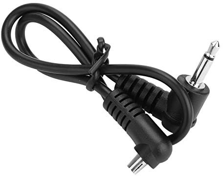 Annadue 30 cm / 11,8 Zoll 3,5-mm-Stecker-PC-Sync-Kabel mit Schraubverschluss für Blitzauslöser RF-602, SB-800/900, 580EX II Professionelle Blitzschuhleuchten