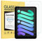 Gerutek [2 Piezas Protector Pantalla para iPad Mini 7.ª (A17 Pro) 2024 / Mini 6.ª 2021 8,3 Pulgadas, Dureza 9H, 2.5D, HD Transparente, Antiarañazos, Sin burbujas, Cristal Templado para iPad mini 7 Gen