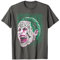 DC Suicide Squad Harley Quinn Joker Gesichtstattoo T-Shirt