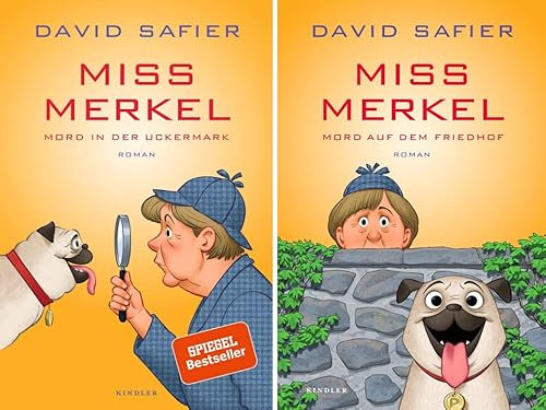David Safier | Miss Merkel ermittelt in 2 Fällen | Mord in der Uckermark + Mord auf dem Friedhof