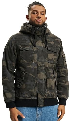 Brandit Bronx Jacket, color: darkcamo, size: XL