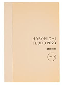 Hobonichi Notizbuch 2023 Original [A6/1 Seite pro Tag/April/Montag beginnt