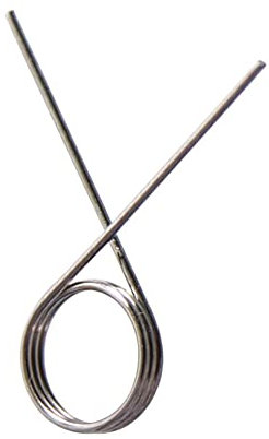 Slakerbe Kupplungshebel Feder, Durchmesser 6Mm Länge 12Mm Auto Schalthebel Feder Bremshebe Feder Mini Edelstahl Auto Getriebe Feder Kompatibel Mit 1Er Serie 2Er Serie X1X3,Silber