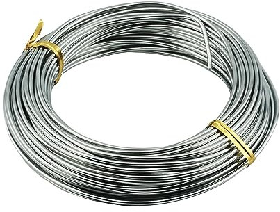 Filo di zinco puro 2,0 mm (20 m), Zn puro 99,9%, filo di zinco ad alta purezza, dedicato al laboratorio