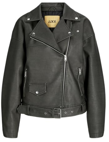 JJXX Damen Jxfrida Washed Pu Biker Jkt Otw Biker-Jacke (1er Pack)