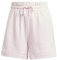 adidas Donna Essentials Linear French Terry Shorts, Clear Pink/White, S