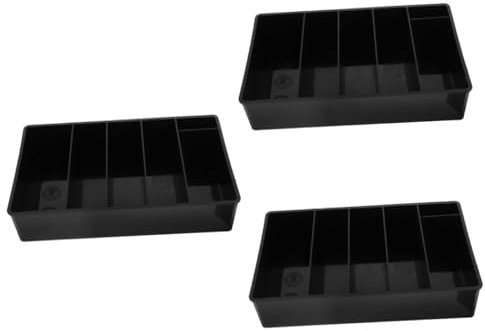 STOBOK 3st Kasse Halterung Tischdeckenklammern Paletten Handyhalter Aufbewahrungskorb Handy Halter Kleiderboxen Aufbewahrung Aufbewahrungsboxen Währung Bis Telefoncontainer Plastik