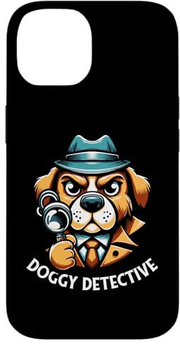 Hülle für iPhone 14 Doggy Detective Vierbeiner Wauwau Rüde Beagle Hund