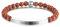 MeMeDIY Personalisierte Armbänder für Damen Stretch Armband aus Naturstein mit Edelstahlschild mit Eingraviertem Namen und Inspirierender Botschaft 7,5 Armband mit Perlen für Frauen (Stil 08)