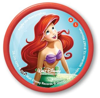 Kekz Audiochip für Kekzhörer, Disney - Arielle Die Meerjungfrau als Kekz, Hörspiel für Kinder ab 4 Jahren, Spielzeit ca. 60 min