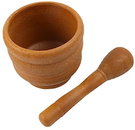 Cabilock Manual Garlic Pounder and Pestle Set Practical Spice Grinding Tool Lightweight Pp Material with Modern Design for Kitchen Use Suitable for Home and Pharmacy