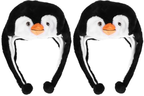 Homoyoyo 2stücke Pinguin Hut Kopfbedeckung Kopfzubehör Für Erwachsene Und Junge Mädchen Niedlicher Für Partys Kostüme Fotografie Und Cosplay