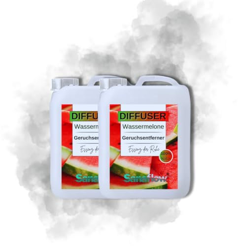 2x10L Raumduft Diffuser Wassermelone von Sanaflow – Langanhaltend & Natürlich – Für Zuhause & Büro