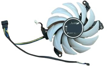 RTX3080 3090 GPU-Lüfter für Gainward RTX3060 3070 3080 Glare Grafikkarten-Notebook-Teile, 88 mm, 4-polig, silberfarben