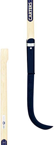 PDL – Pegdev - Carters Premium Long Handle Ring Bolt Brushing Tool - 16 Head with 36 Hickory Handle for Bushes, Weed, Hedgerows, and Undergrowth.
