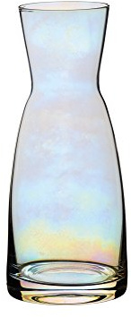 BarCraft Rainbow-Pearl Iridescent Glass Wine Carafe, 250 ml (9 fl oz)