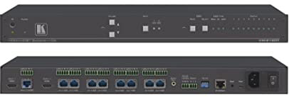 Kramer VM-218DT2x1: 8 4K60 4:2:0 HDMI - und Long-Reach HDBaseT-, RS-232-, IR - und Stereo-Audio-umschaltbarer